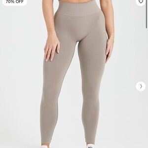 ONER ACTIVE EFFORTLESS SEAMLESS LEGGINGS WITH WHITE LOGO